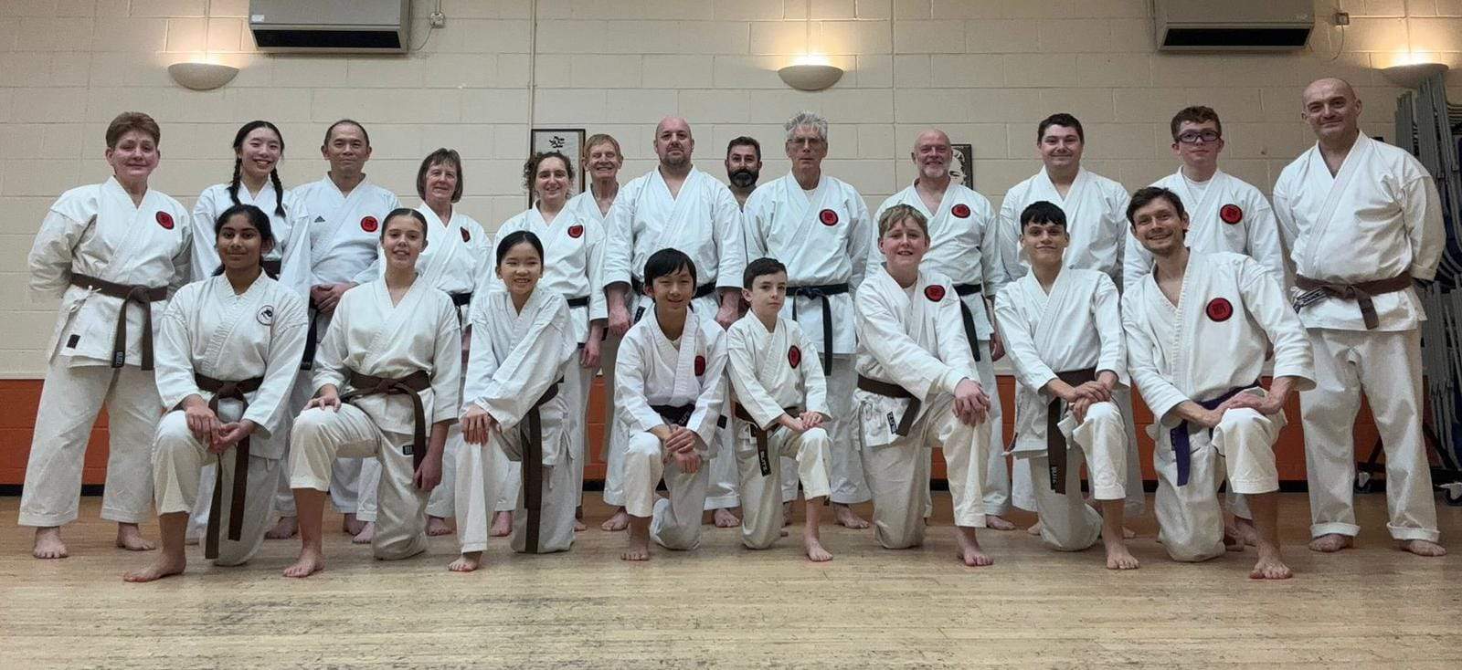 Brown and Black Belt Training January 2025 held at Wokingham Karate Dojo Brown and Black Belt Training January 2025 held at Wokingham Karate Dojo